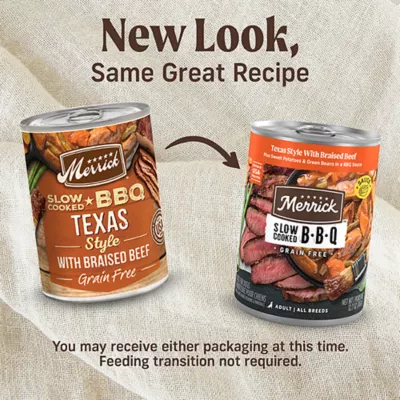 Product Merrick® Slow Cooked BBQ Adult Wet Dog Food - Grain Free, 12.7 oz