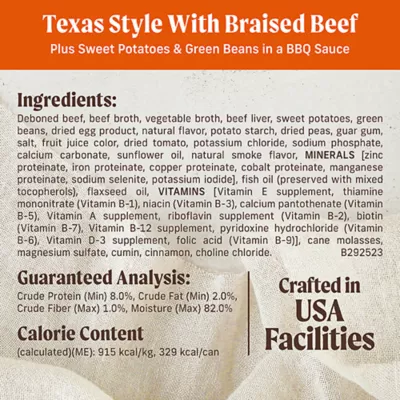 Product Merrick® Slow Cooked BBQ Adult Wet Dog Food - Grain Free, 12.7 oz