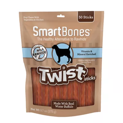 Product SmartBones® Twists Sticks Dog Treat - Water Buffalo