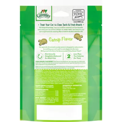 Product Greenies™ Feline Greenies Adult Cat Dental Treats - Dental Care, Natural, Catnip