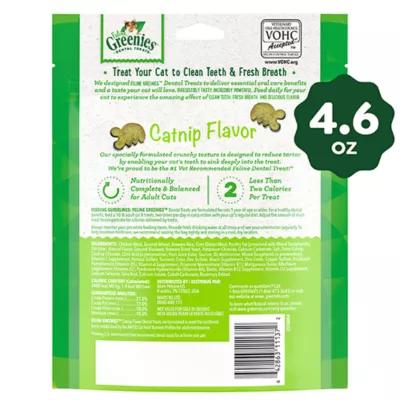 Product Greenies™ Feline Greenies Adult Cat Dental Treats - Dental Care, Natural, Catnip