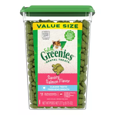 Product Greenies™ Feline Greenies Adult Cat Dental Treats - Dental Care, Natural, Salmon