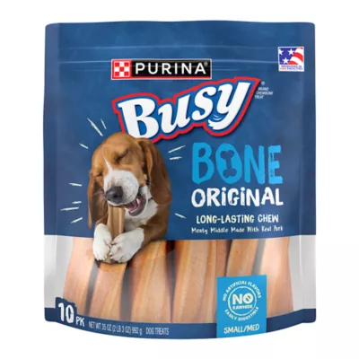 Product Purina® Busy Bone Small/Medium Dog Treat - Beef, Long-Lasting Chew, Produced in USA Facilities