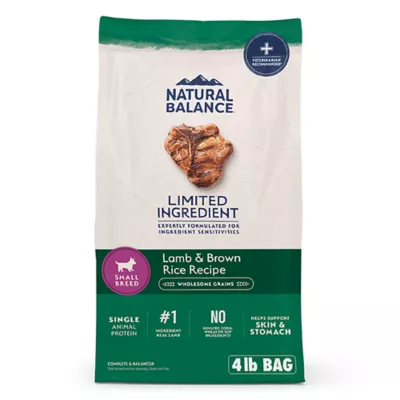 Product Natural Balance Limited Ingredient With-Grain Small Breed Adult Dry Dog Food - Lamb & Brown Rice