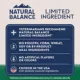 Product Natural Balance Limited Ingredient With-Grain Small Breed Adult Dry Dog Food - Lamb & Brown Rice
