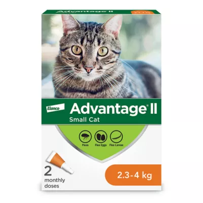 Product Advantage® II Small Cat Once-A-Month Topical Flea Treatment for Cats 2.3 to 4 kg