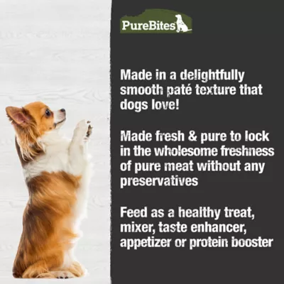 Product PureBites® Pure Protein Chicken & Beef Pate Adult Dog Food Topper