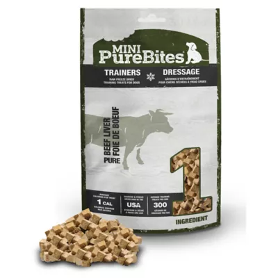 Product Mini-Purebites® Raw Freeze Dried Trainers Dog Treats - Beef Liver