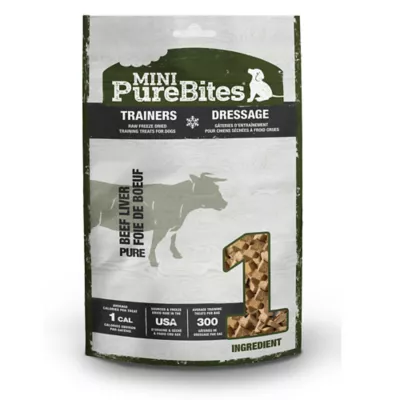 Product Mini-Purebites® Raw Freeze Dried Trainers Dog Treats - Beef Liver