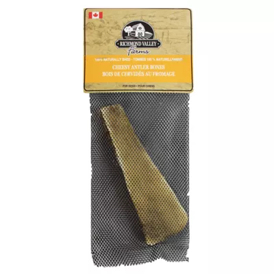 Product Richmond Valley Farms Cheesy Antler Bone Dog Treat - 1 Count