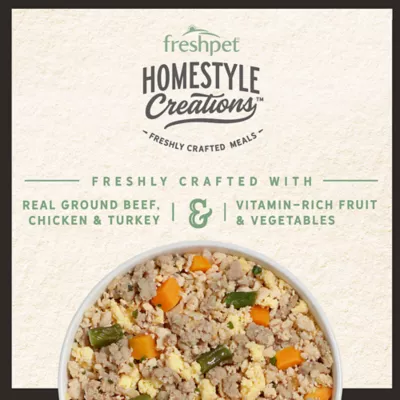 Product Freshpet® Homestyle Creations All Life Stage Dog Food - Fresh, Beef, Chicken & Turkey