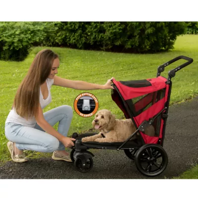 Product Pet Gear NO-ZIP Excursion Pet Stroller