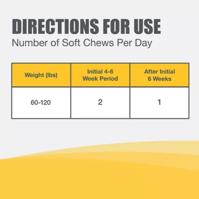 Product Nutramax® Dasuquin® with MSM - Soft Chew Joint Health Supplement for Large Dogs - 84 Count