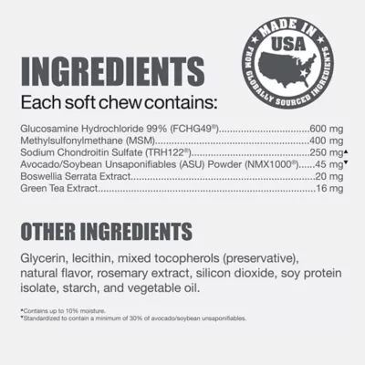 Product Nutramax® Dasuquin® with MSM - Soft Chew Joint Health Supplement For Small to Medium Dogs - 84 Count