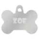 Product TagWorks® Silver Bone Personalized Pet ID Tag