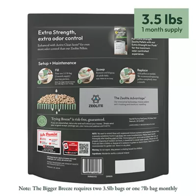 Product Purina® Tidy Cats® Breeze Enhanced Cat Litter Pellets Refill Pack - Active Clean Scent, Multi Cat