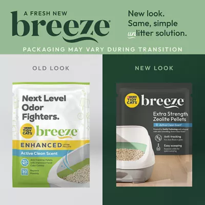 Product Purina® Tidy Cats® Breeze Enhanced Cat Litter Pellets Refill Pack - Active Clean Scent, Multi Cat