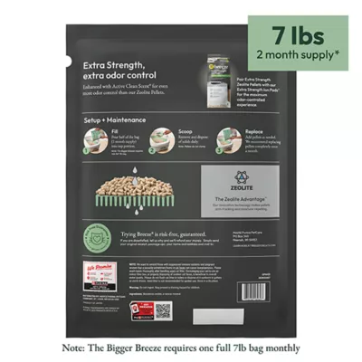 Product Purina® Tidy Cats® Breeze Enhanced Cat Litter Pellets Refill Pack - Active Clean Scent, Multi Cat