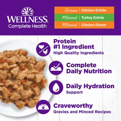 Product Wellness® Complete Health ™ Wet Cat Food - Variety Pack, 12 CT, 36 OZ