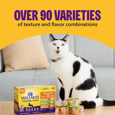 Product Wellness® Complete Health ™ Wet Cat Food - Variety Pack, 12 CT, 36 OZ