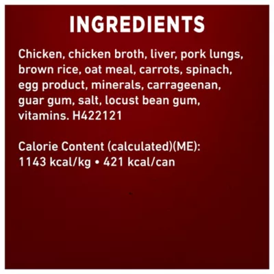 Product Purina ONE Classic Wet Dog Food - Ground Chicken & Brown Rice Entrée, 368 g