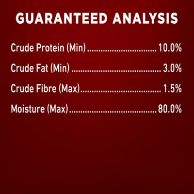 Product Purina ONE Wet Dog Food Tender Cuts in Gravy - Lamb & Brown Rice Entrée, 368g