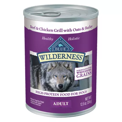 Product Blue Buffalo® Wilderness™ Adult Wet Dog Food - High-Protein, Wholesome Grains, 12.5 oz