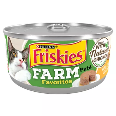 Product Purina® Friskies® Farm Favorites Adult Cat Wet Food - 5.5 Oz, No Artificial Colors or Flavors