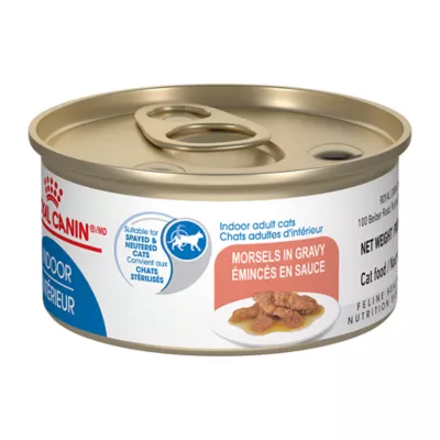 Product Royal Canin Feline Adult Wet Cat Food, Indoor Health Nutrition - Morsels in Gravy 3 oz