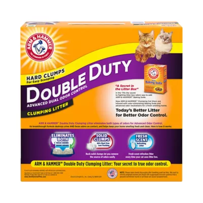 Product Arm & Hammer™ Double Duty Clumping Clay Cat Litter - Scented, Low Dust, Low Tracking