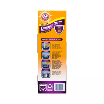 Product Arm & Hammer™ Double Duty Clumping Clay Cat Litter - Scented, Low Dust, Low Tracking