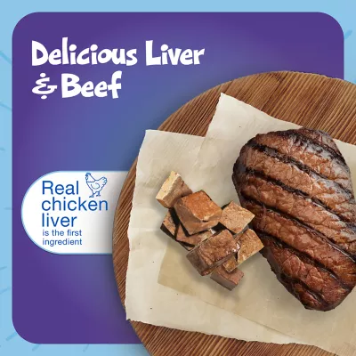 Product Blue Buffalo Bursts  All Life Stages Treat Cat Treats - Natural, Liver And Beef