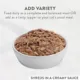 Product Simply Nourish® Shreds in a Creamy Sauce Kitten Wet Cat Food - Natural, With Grain
