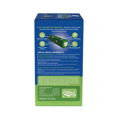 Product Ark Naturals® Brushless Toothpaste 4-in-1 Small Dog Dental Treats - 60 Count