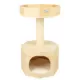Product Armarkat 29-in Premium Scots Pine Real Wood Condo & Cat Tree, Natural