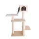 Product Armarkat 50-in Premium Scots Pine Real Wood Condo & Cat Tree, Tan