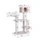 Product Armarkat 50-in Premium Scots Pine Real Wood Condo & Cat Tree, Tan