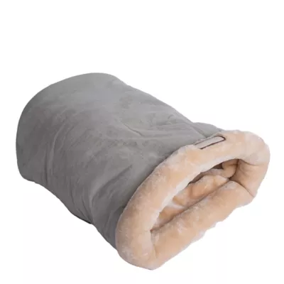 Product Armarkat Sage Green Faux Suede Warm Sleeping Cave Cat Bed