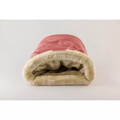 Product Armarkat Mocha Faux Suede Warm Sleeping Cave Cat Bed