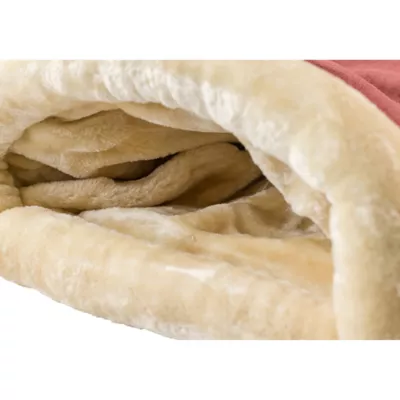 Product Armarkat Mocha Faux Suede Warm Sleeping Cave Cat Bed