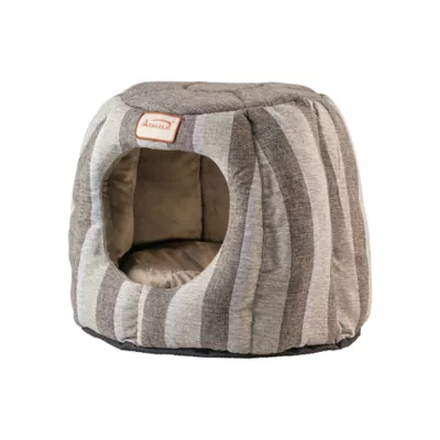 Product Armarkat Gray & Silver Stripe Cave Cat Bed