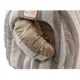Product Armarkat Gray & Silver Stripe Cave Cat Bed