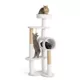 Product Whisker City® 60-in Sherpa Cat Tower with Condo Tunnel