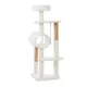 Product Whisker City® 60-in Sherpa Cat Tower with Condo Tunnel