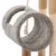 Product Whisker City® 37-in Faux Fur Cylinder Posh Pad Cat Tree (COLOR VARIES)