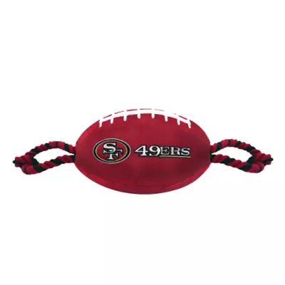 Product Pets First San Francisco 49ers Football Rope Dog Toy