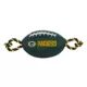 Product Green Bay Packers Football Rope Dog Toy