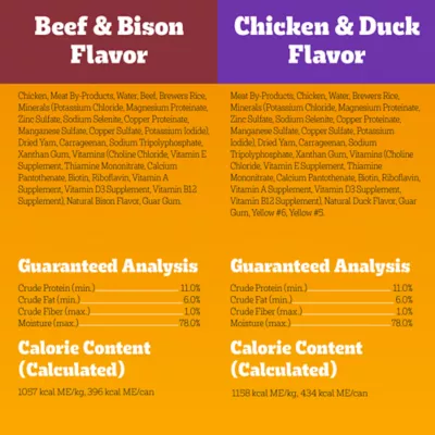 Product Pedigree® High Protein All Life Stage Wet Dog Food - Chopped, 12 Count, Variety Pack