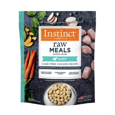 Product Instinct® Raw Meals Freeze-Dried Puppy Dry Dog Food - Raw, Grain Free, Chicken