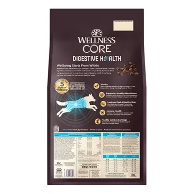 Product Wellness(r) CORE(r) Digestive Health Adult Dry Dog Food - With-Grain, Whitefish & Brown Rice